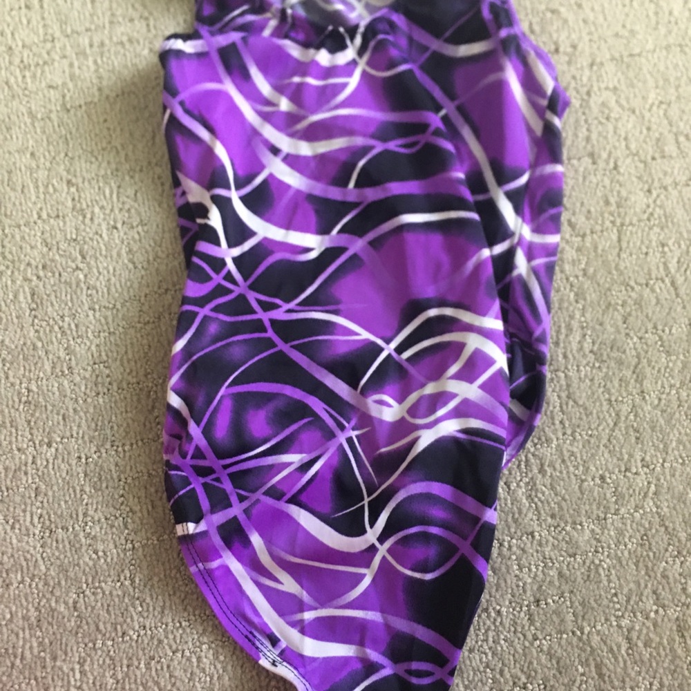 GK Scoop Neck Gymnastics Leotard - Picture 2 of 5